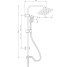 Душова система Invena Paras AU-31-001 empty