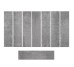 Плитка 30x120 Met. Titanio Strong Mix Ret - Costruire - 1063157 з колекції Costruire Serenissima