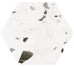 SONAR WHITE HEX 25 22x25 (шестигранник) (плитка для пола и стен)