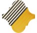 15x15 PF008 Color Art Yellow Stripes Arabesque Aleluia Color Art з колекції Color Art Aleluia