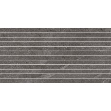 Мозаїка 2,3x60 Bacchette Su Rete Anthracite - Nordic Stone - 17145 - з колекції Nordic Stone