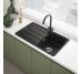 Змішувач Franke Lina J Clear Water 120.0730.807 чорний матовий 