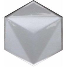 Декор Esagona Bianco 15.1x17.3 Chroma з колекції Chroma Декор Esagona Bianco 15.1x17.3 Chroma з колекції Chroma