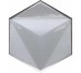 Декор Esagona Bianco 15.1x17.3 Chroma Settecento з колекції Chroma Settecento