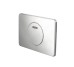 I-COMFORT LINE, Кнопка змиву одинарна, I-SMART, з ІЧ-системою, brushed stainless steel (100338129)