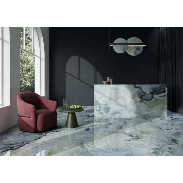 Плитка керамогранітна Invisible Green SZKL RECT POL 1198x2798 Paradyz Paradyz