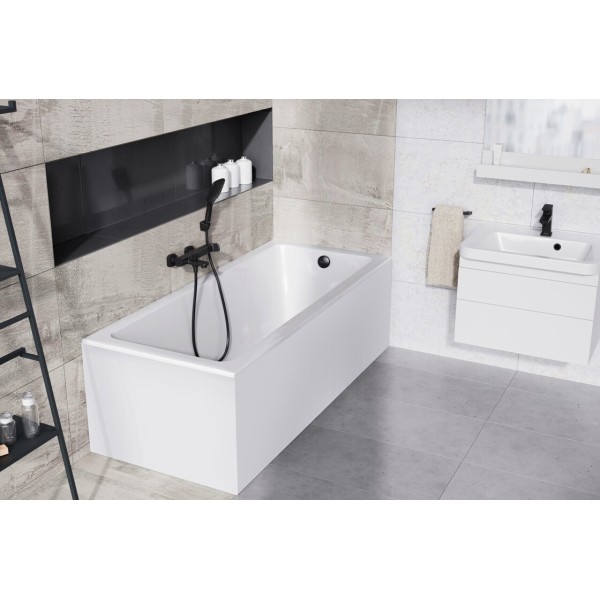 Ванна акрилова 170x75 см, прямокутна 10° Slim, CA71300000