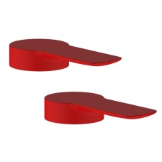 LIBRA комплект (2 шт) ручок червоні	