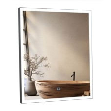 Дзеркало Люче black 60x70, сенсор, підсвітка Дзеркало Люче black 60x70, сенсор, підсвітка
