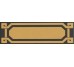 Бордюр Listello Black Leeds 6x20 Old England Ceramiche Grazia з колекції Old England Ceramiche Grazia