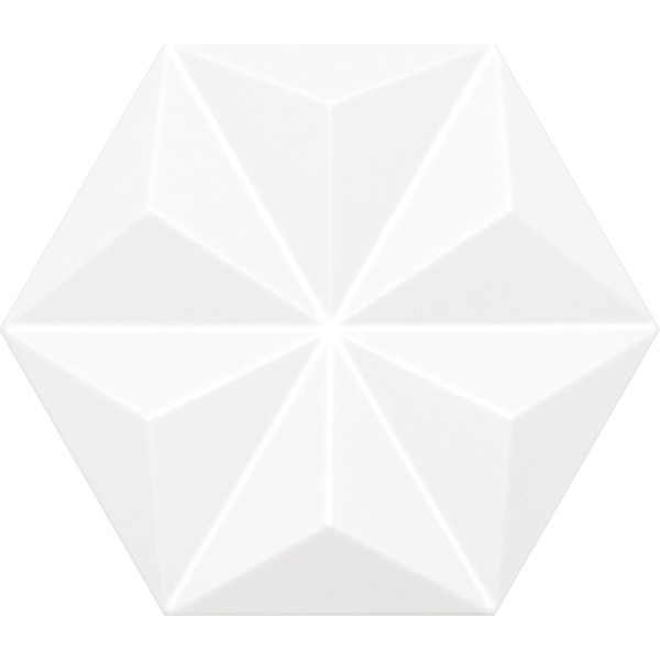 Плитка 23x26,6 Origami1 Bianco Matt - Origami - ORI104M з колекції Origami Quintessenza