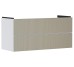 Тумба під умивальник Xevolos E 1180/475 з 2-ма шухлядами, Matt White/Front Patterned Bronze (54184390)