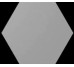 Плитка Mini Hexa Liso Ash Grey Matt 15x17.3 Subway Lab Wow з колекції Subway Lab Wow