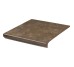 Ступенька с капиносом прямая Ilario Brown 30x33 код 1251 Ceramika Paradyz Paradyz