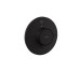 Термостат скрытого монтажа AXOR ShowerSelect ID Round на 1 функцию, Matt Black (36756670)