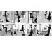 Декор (20x20) Isabel (set 8pcs) - (Bianco Extra) - Isabel з колекції Isabel Bardelli