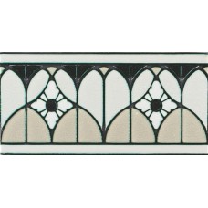 Бордюр Bordura Fenice Grey Craquele 10x20 Venice Ceramiche з колекції Venice Ceramiche VENICE Керамическая плитка GRAZIA