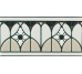Бордюр Bordura Fenice Grey Craquele 10x20 Venice Ceramiche Grazia з колекції Venice Ceramiche Grazia