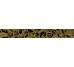 Декор 14,5x19,4 микс. Decori Nero/Oro - Алфавит - 489320 з колекції Алфавит Версаче