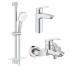 Набір змішувачів EUROSMART (23324003+33300003+26907003) Grohe