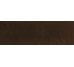 Плитка 10x30 Milano Brillo Chocolate-Monocolor з колекції Monocolor Absolut Keramika