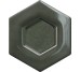Плитка 11,7x13,5 Dual Charbon Hex. Dual Hex.-Dual з колекції Dual Natucer