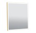 Дзеркало Люче gold 60x70, сенсор, підсвітка Aqua Rodos