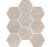 Плитка 24x27,7 Esagona Fabric Shabby - Riabita Il Cotto - 1047252 з колекції Riabita Il Cotto Cir