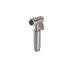 ROUND INOX, Лейка гигиенического душа, brushed stainless steel (100311337)