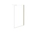 Кабіна walk in ECO-N GOLD 90x195 скло прозоре, профіль і тримач 120 см золото