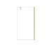 Кабіна walk in ECO-N GOLD 90x195 скло прозоре, профіль і тримач 120 см золото