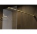 Кабіна walk in ECO-N GOLD 90x195 скло прозоре, профіль і тримач 120 см золото