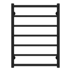 Рушникосушарка водяна Ladder П7 500х700 нержавіюча сталь (Чорний, Нижнє підключення) Рушникосушарка водяна Ladder П7 500х700 нержавіюча сталь (Чорний, Нижнє підключення)