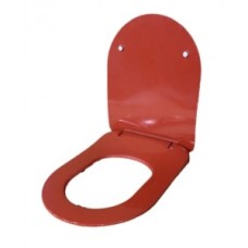 Сидіння Червоне Для Унітазу Soft Close Bien Gala Slim Red (101514160)