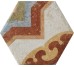 Плитка Terre Emiliane Mix Esagona - 15.8x18.3 1081302 Cotto del Campiano з колекції Cotto del Campiano Cir