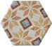 Плитка Terre Emiliane Mix Esagona - 15.8x18.3 1081302 Cotto del Campiano з колекції Cotto del Campiano Cir