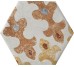 Плитка Terre Emiliane Mix Esagona - 15.8x18.3 1081302 Cotto del Campiano з колекції Cotto del Campiano Cir