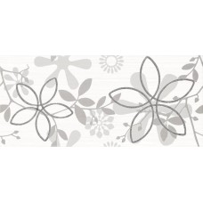 Декор (27x60) Decor Ottard Plata-Blanco - Dennis з колекції Dennis Dennis Керамічна плитка Novogres