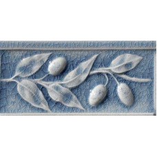 Listelloolivelightblue Бордюр (7.5x15) 30556