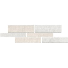 Мозаїка Bianco Bi-Mosaic 16x60 Creo з колекції Creo Creo Керамічна плитка Vallelunga