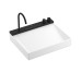 Умивальник Avalegra AquaUnit 580/475 без переливу QuickClean+ зі змішувачем, Matt Black (22472670)