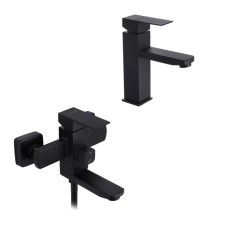 Набор смесителей Edelstahl Kubus-SCH010 + смеситель Edelstahl Kubus-SCH060
