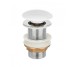 Донный клапан Invena, click-clack, белый, матовый, керамический грибок SC-B1-BBP Invena