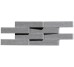 Декор 12x29 Mos. Bricks3 Darg. Car - Costruire - 1062592 з колекції Costruire Serenissima