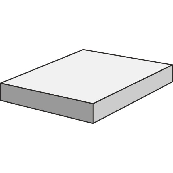 Кутова сходинка 3,2x3,2 Angolare White Naturale X - Petra - 724P0R з колекції Petra Emilceramica