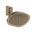 Верхній душ Axor ShowerSphere 370х220 2jet EcoSmart з регульованим кронштейном, Brushed Bronze (39746140)