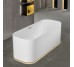 Ванна FINION Duo Freestanding 1700x700 Led DesignRing Quaryl Gold  (UBQ177FIN7A300V101)