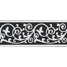 Вставка Listello Nero 10x25 Inspire Sant Agostino з колекції Inspire Sant Agostino Вставка Listello Nero 10x25 Inspire Sant Agostino з колекції Inspire Sant Agostino Inspire Керамическая плитка SANTAGOSTINO