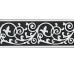 Вставка Listello Nero 10x25 Inspire Sant Agostino з колекції Inspire Sant Agostino