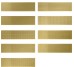 Декор Decor Gold Gloss 7.5x30 Gradient Wow з колекції Gradient Wow